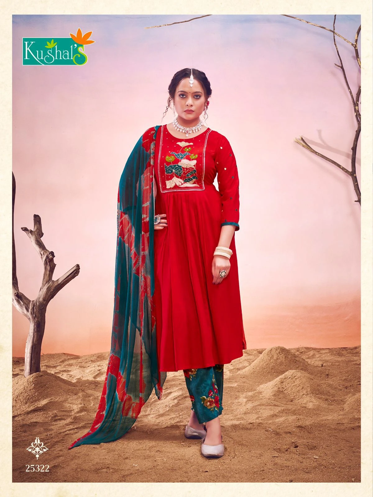 Kushal'S Shanvi Rayon Wholesale Readymade Salwar Suit Catalog — Wholesale Salwar Suits, MPA wholesale from Surat - Gallery Image 5